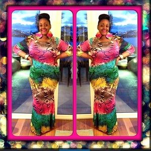 Form Fitted Mermaid Maxi Dress