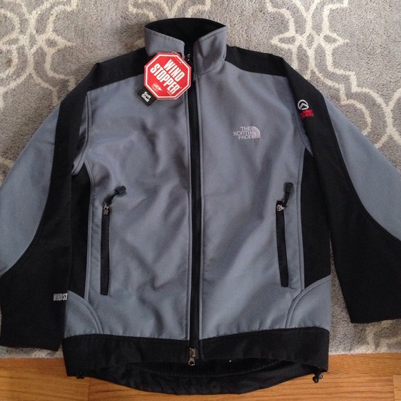 North Face soft shell windstopper jacket