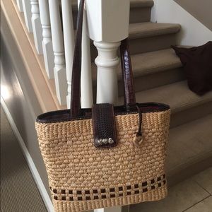 Brighton straw bag