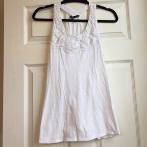 White Cotton Tank