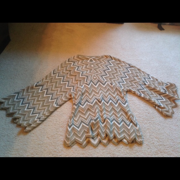Gorgeous Fall Tones Knit INC Top M - Picture 3 of 3