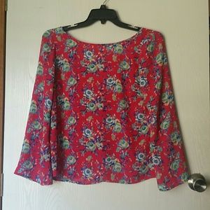 Floral Print Blouse!