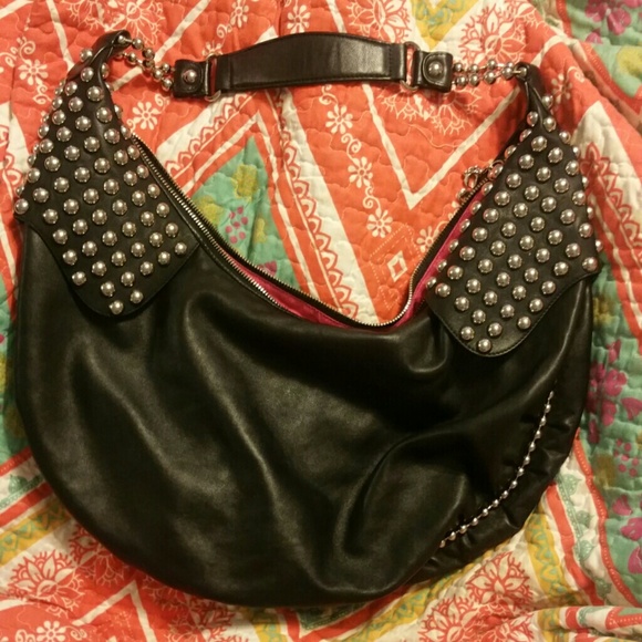 FINAL MARKDOWN Blk Cole Haan handbag with wallet