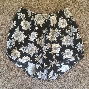 Brandy Melville Floral Shorts