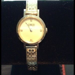 Coach signature watch