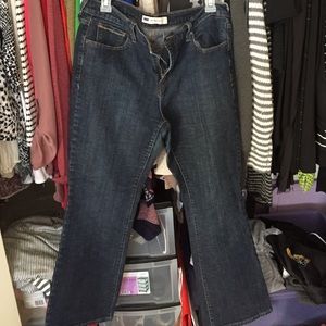 Levi's boot cut jeans