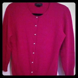 Angora blend fuchsia pink sweater from Express.EUC