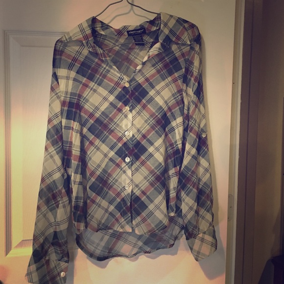 Plaid cute shirt!