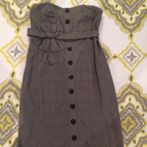 Anthropologie Strapless dress