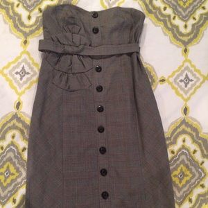 Anthropologie Strapless dress