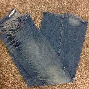 Straight leg jeans