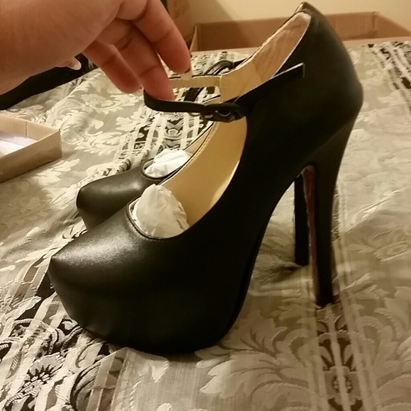 Black heels