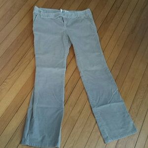 Sand color Velvet Pants sz14 T by Victorias Secret