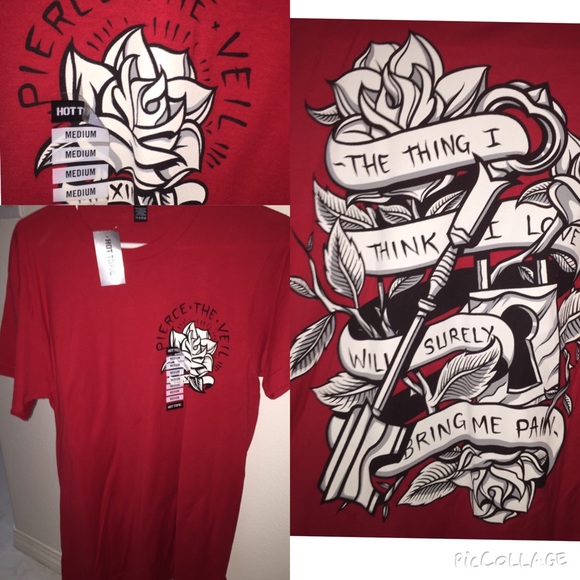 Pierce the Veil Shirt with Tags (New)