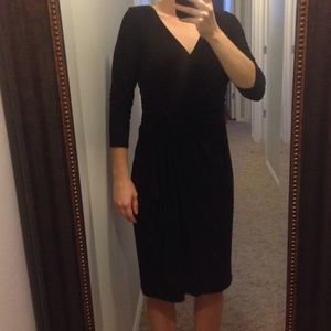 Chaps Black Dress, large