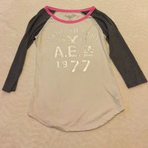American Eagle Baseball Tee