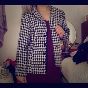 Black and white coat!