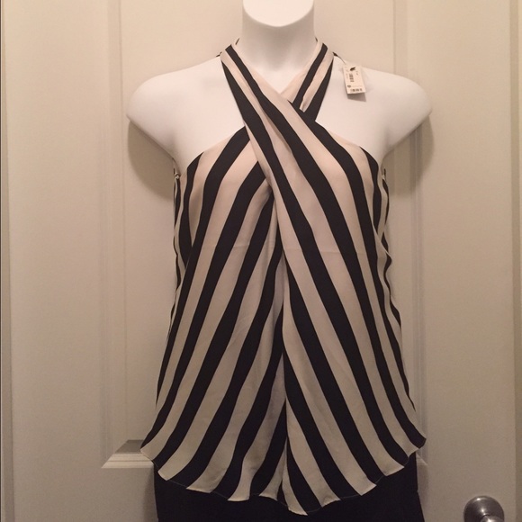 Black/White Halter