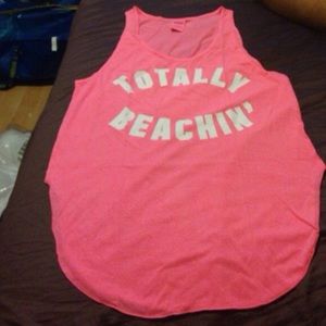 PINK tank/coverup