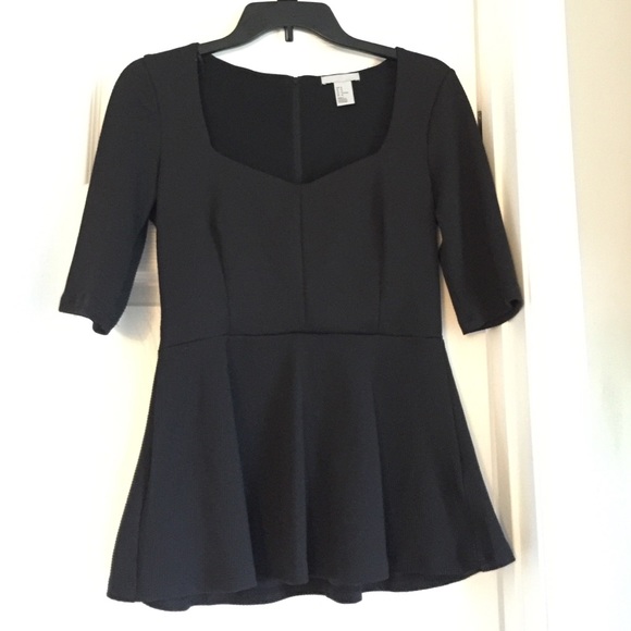 H&M peplum top