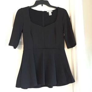 H&M peplum top