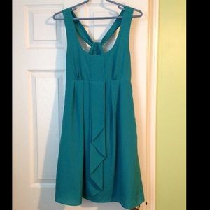 Jessica Simpson teal dress