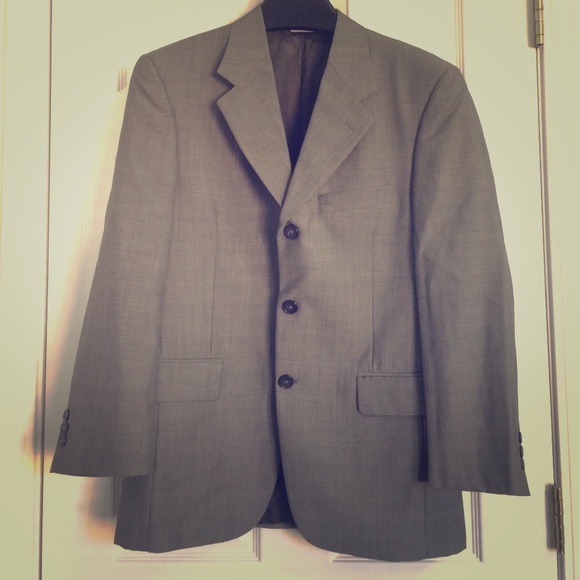 Men's wool suit