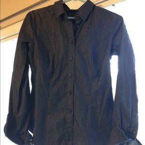 New York and Company denim button up
