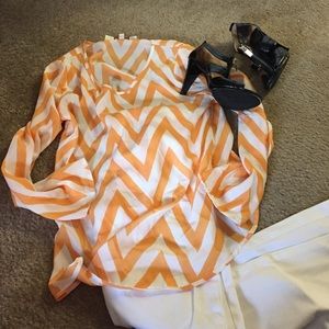  flash sale Three quarter sleeve chevron blouse flash sale Three quarter sleeve chevron blouse
