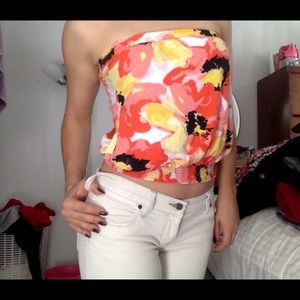 Multi color tube top!💛