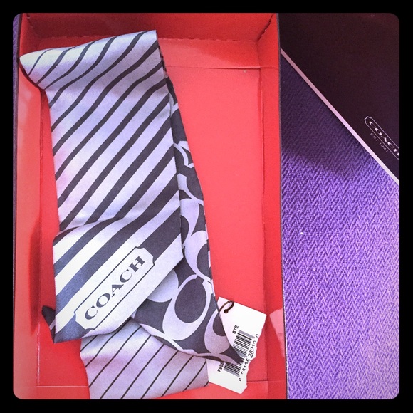 Silk Coach Handbag/Belt/Hair Wrap