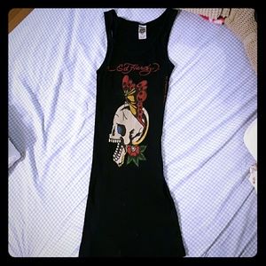 Ed Hardy tight dress