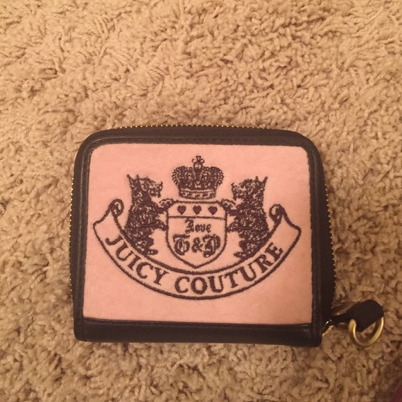 Juicy Couture velour wallet