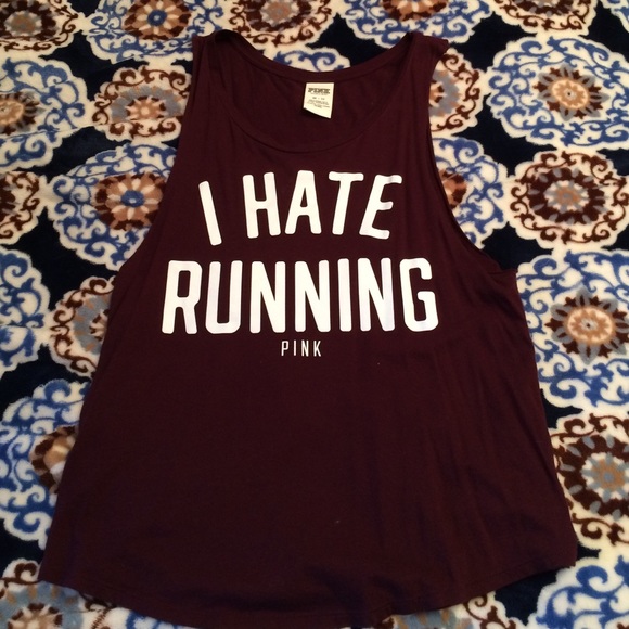 Victoria secret maroon tank top