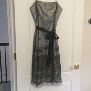 Adrianna Papell strapless dress