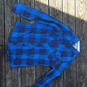 Blue flannel