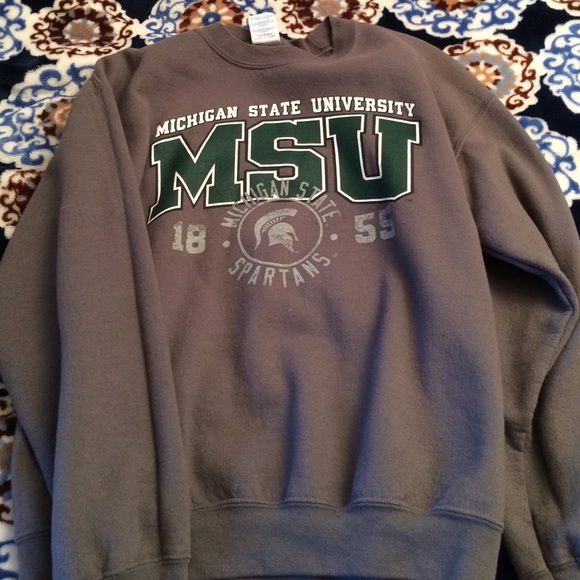MSU crew neck