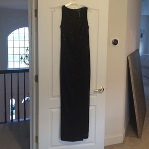 Black sequin Lauren dress