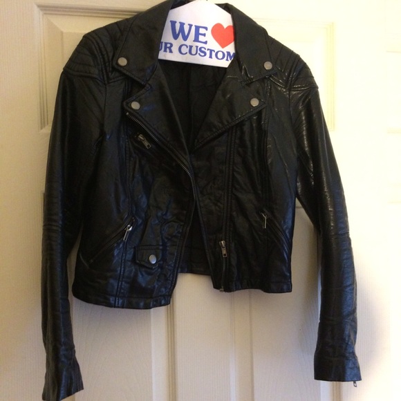 H&M Biker Leather Jacket by Divided