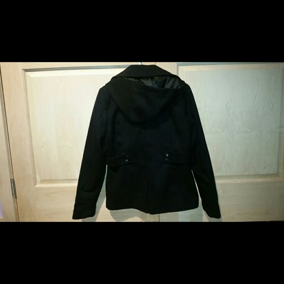 Black pea coat - Picture 2 of 4