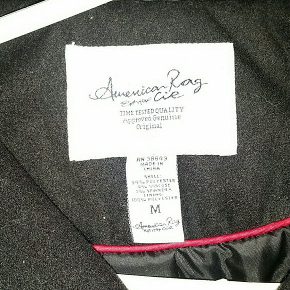 Black pea coat - Picture 4 of 4