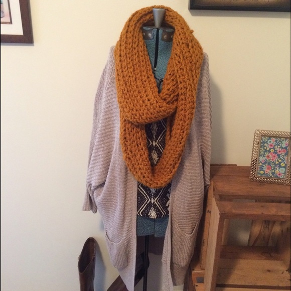 American Eagle Outfitters Sweaters - Long oversized oatmeal sweater