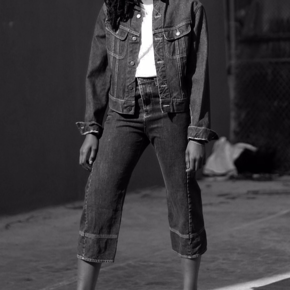 Urban Outfitters Denim Jeans Culottes 27 - Picture 4 of 4