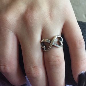 Authentic Tiffany Paloma Heart Ring