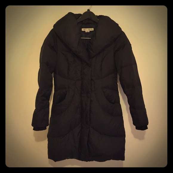 Larry Levine Jackets & Blazers - Larry Levine Black Puffer Coat
