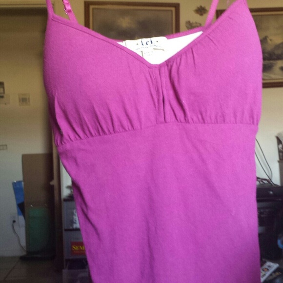 L.E.I. Top with built in bra