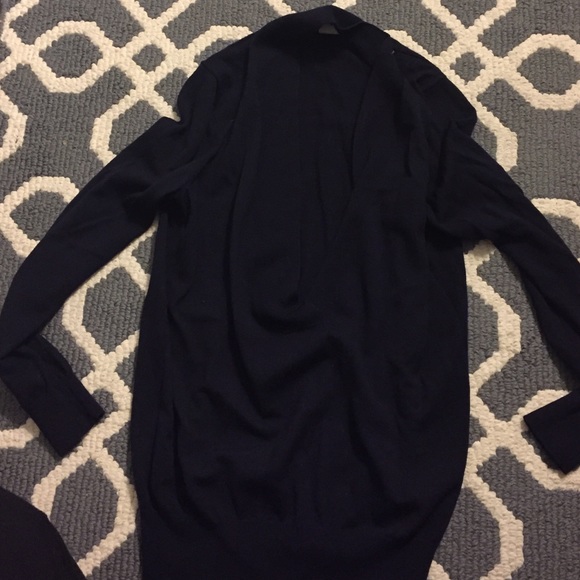 Blue merino sweater