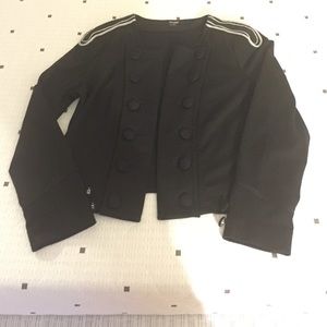 Military Inspired Black blazer