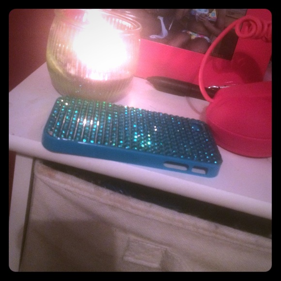 4/4s blue sparked case