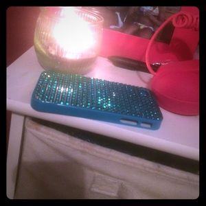 4/4s blue sparked case